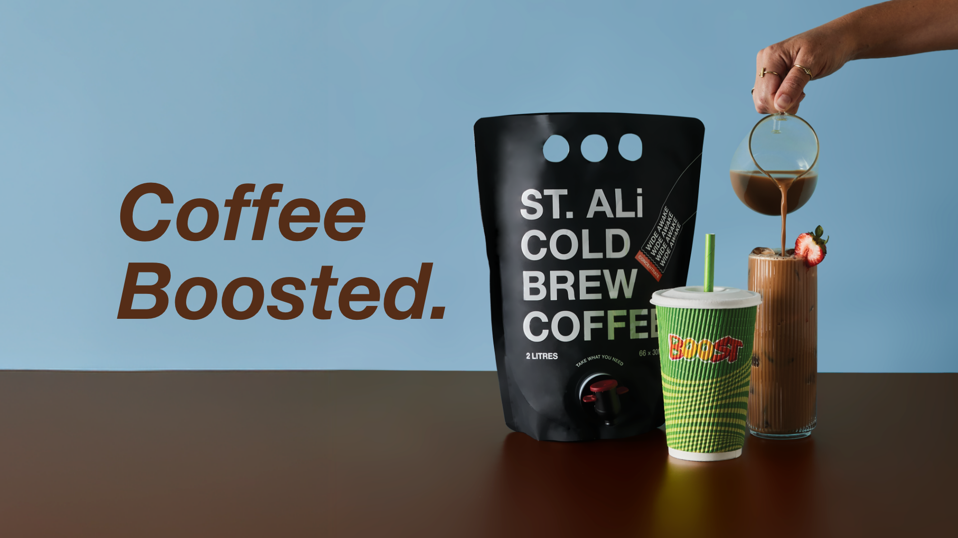 Boost Juice: Boost x ST. ALi: Coffee Boosted