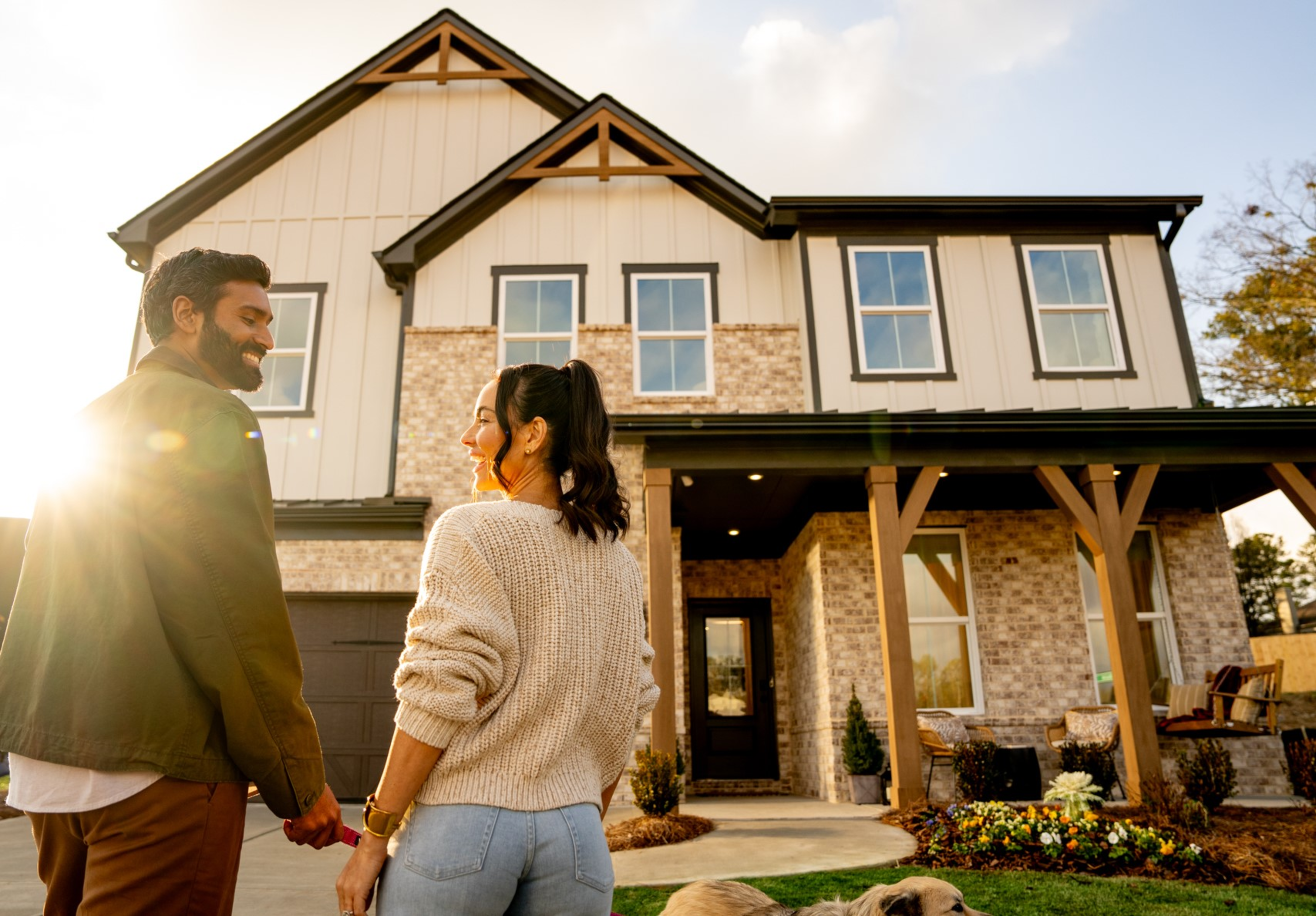 Sunlight shines on a modern home, highlighting how solar energy can harness natural power to help reduce electricity costs and support energy independence.