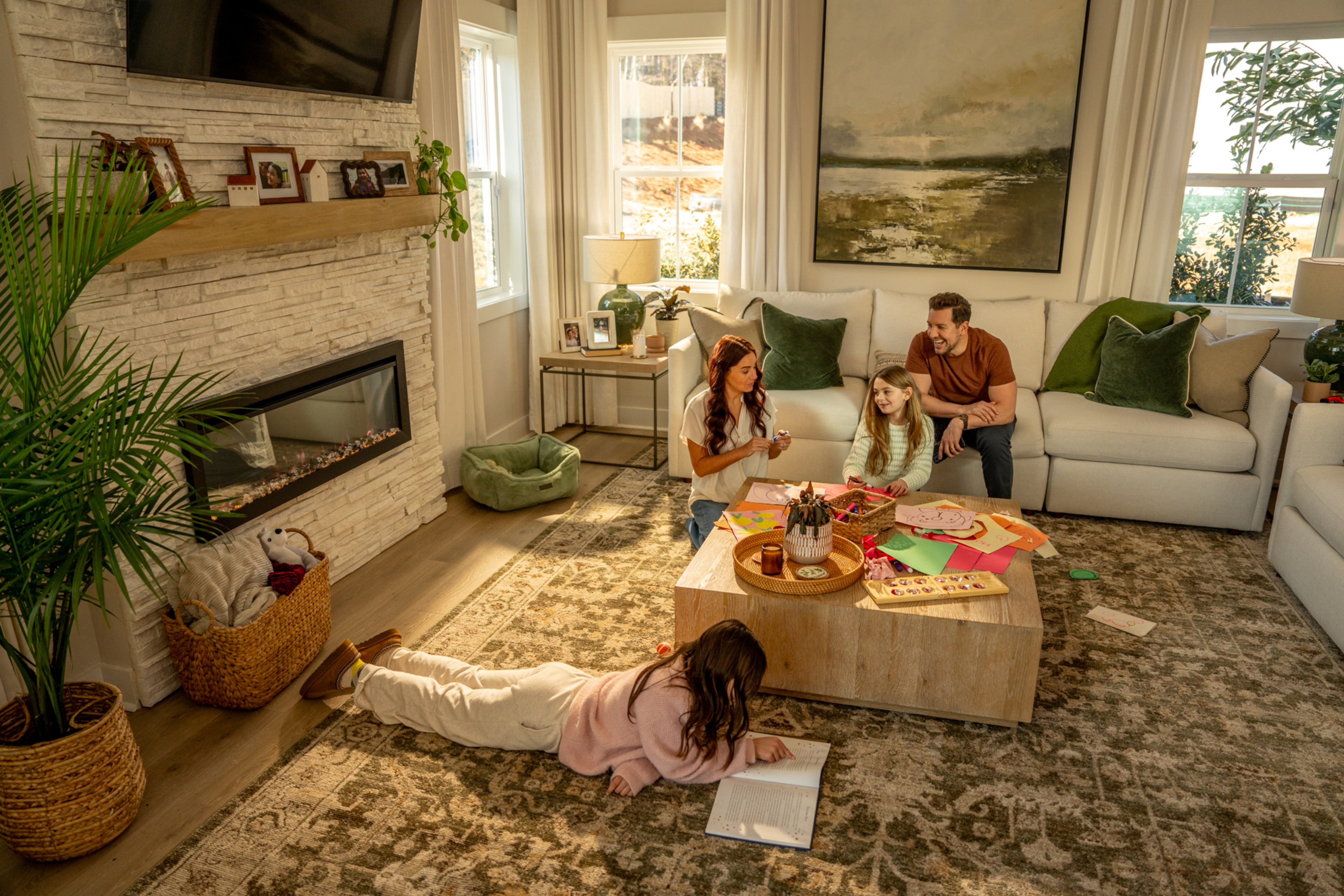 Beazer Lifestyle_Living Room_Family