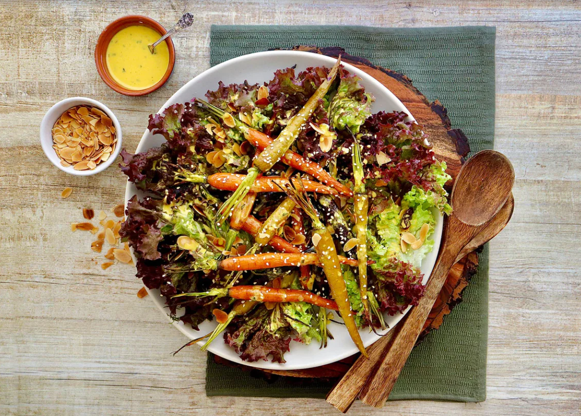 Roasted Carrot Salad