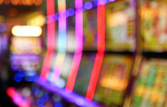 Casino Gambling Slot Machines Blur