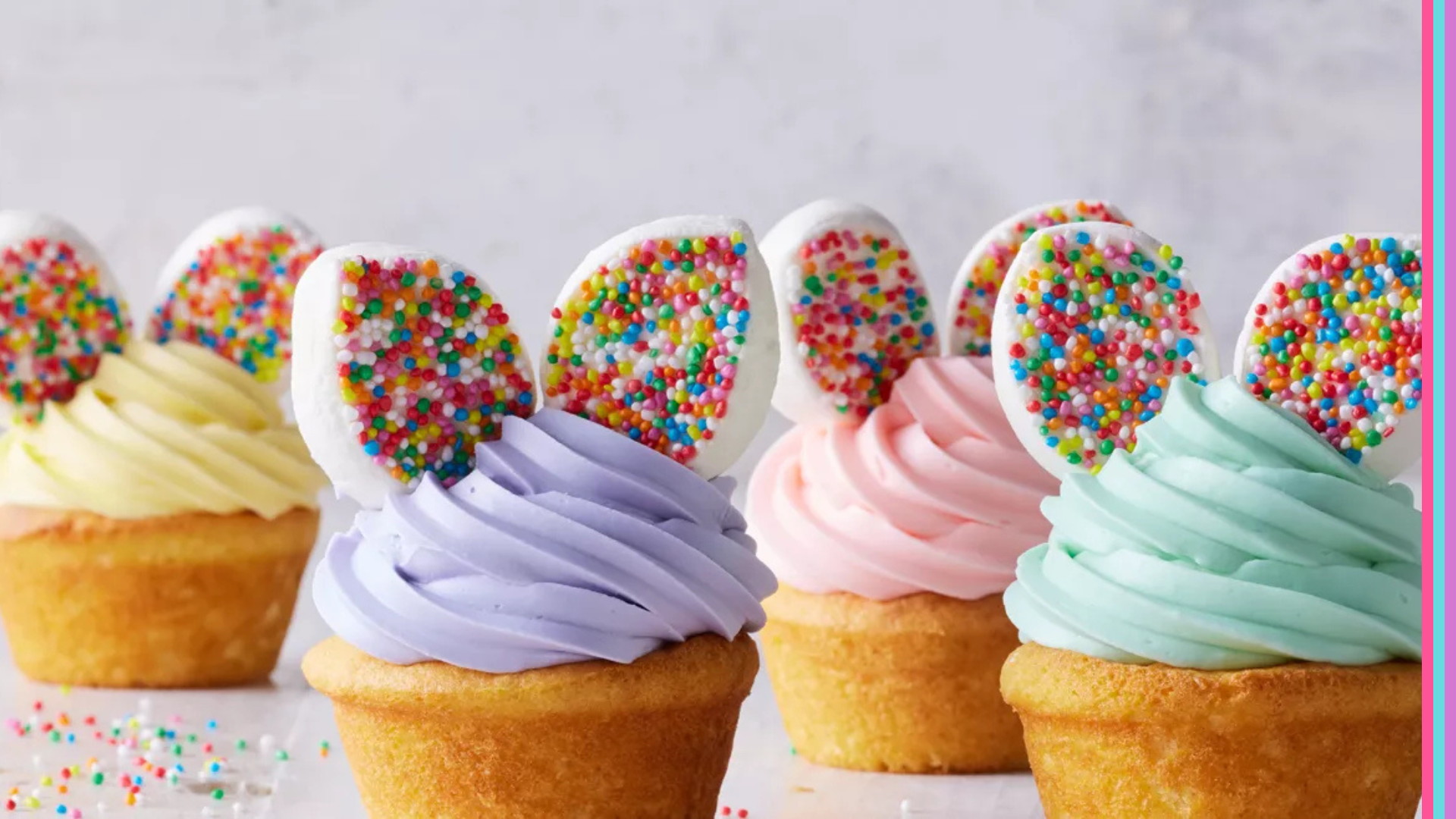 Cat-ear Cupcakes