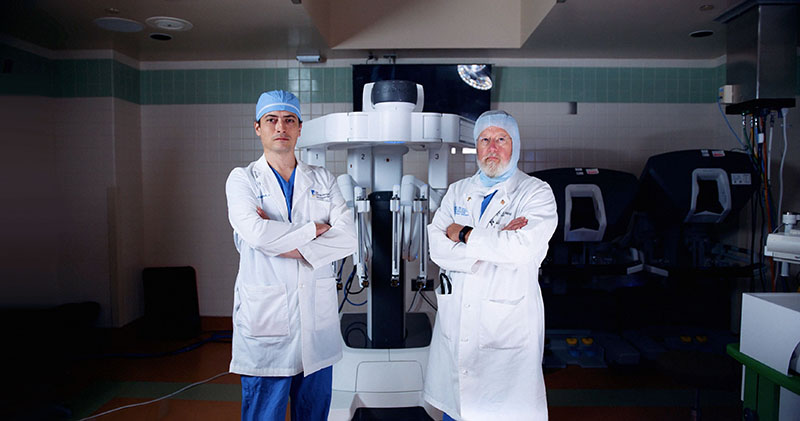 Robotic Surgery Drs. J. Michael Smith and Juan Umana-Pizano
