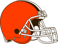 Cleveland Browns Logo - Orange Helmet