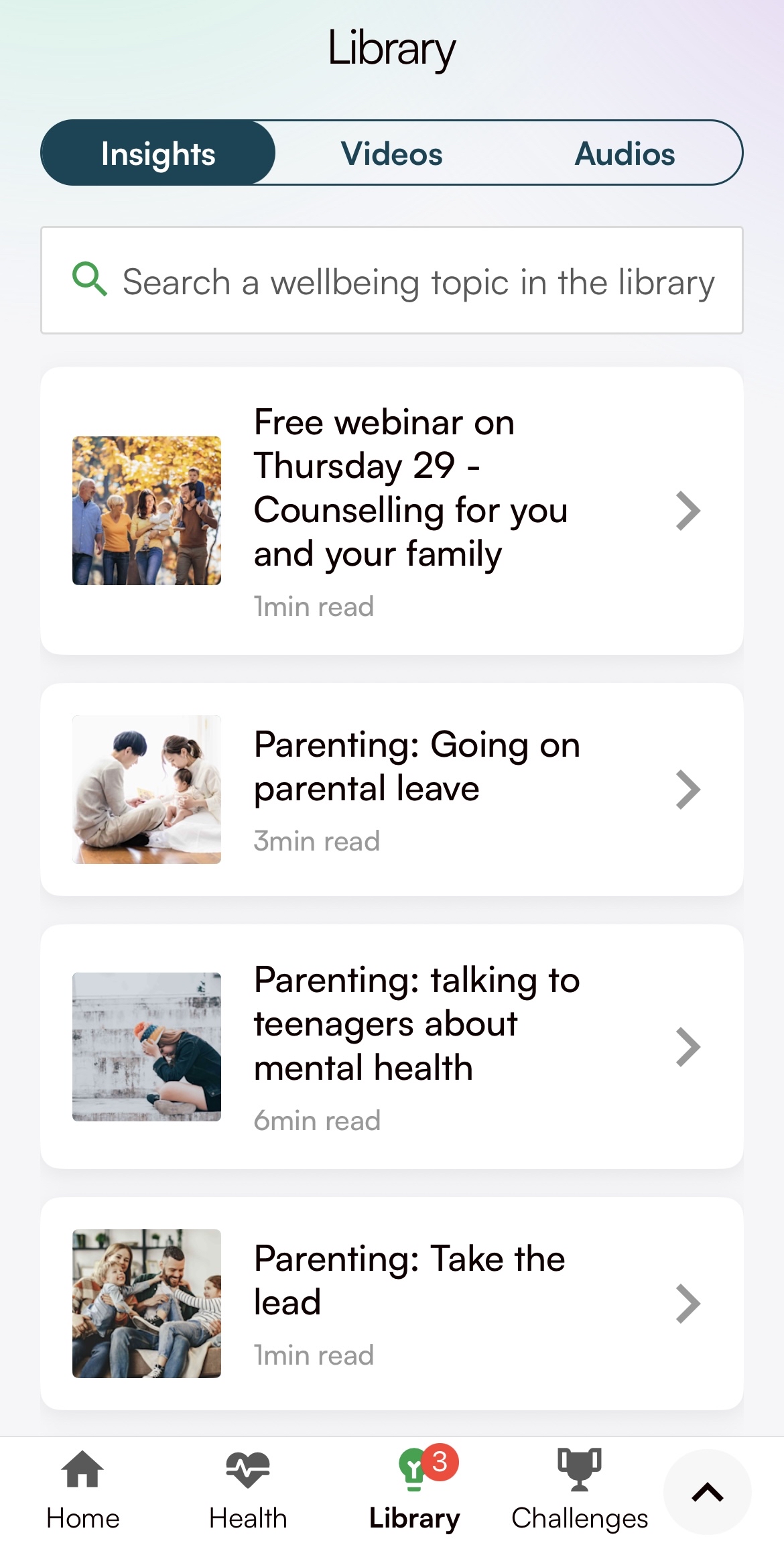 Converge App Screenshots
