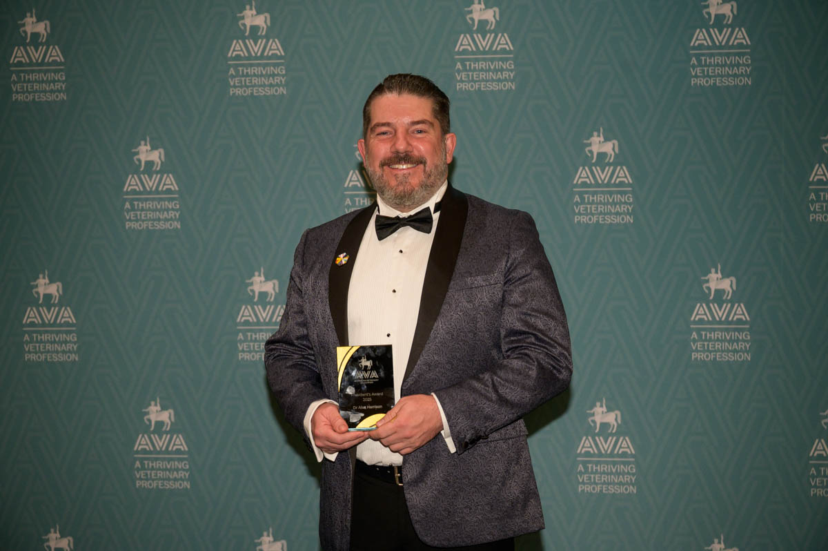 Dr Alex Harrison, 2025 President's Award