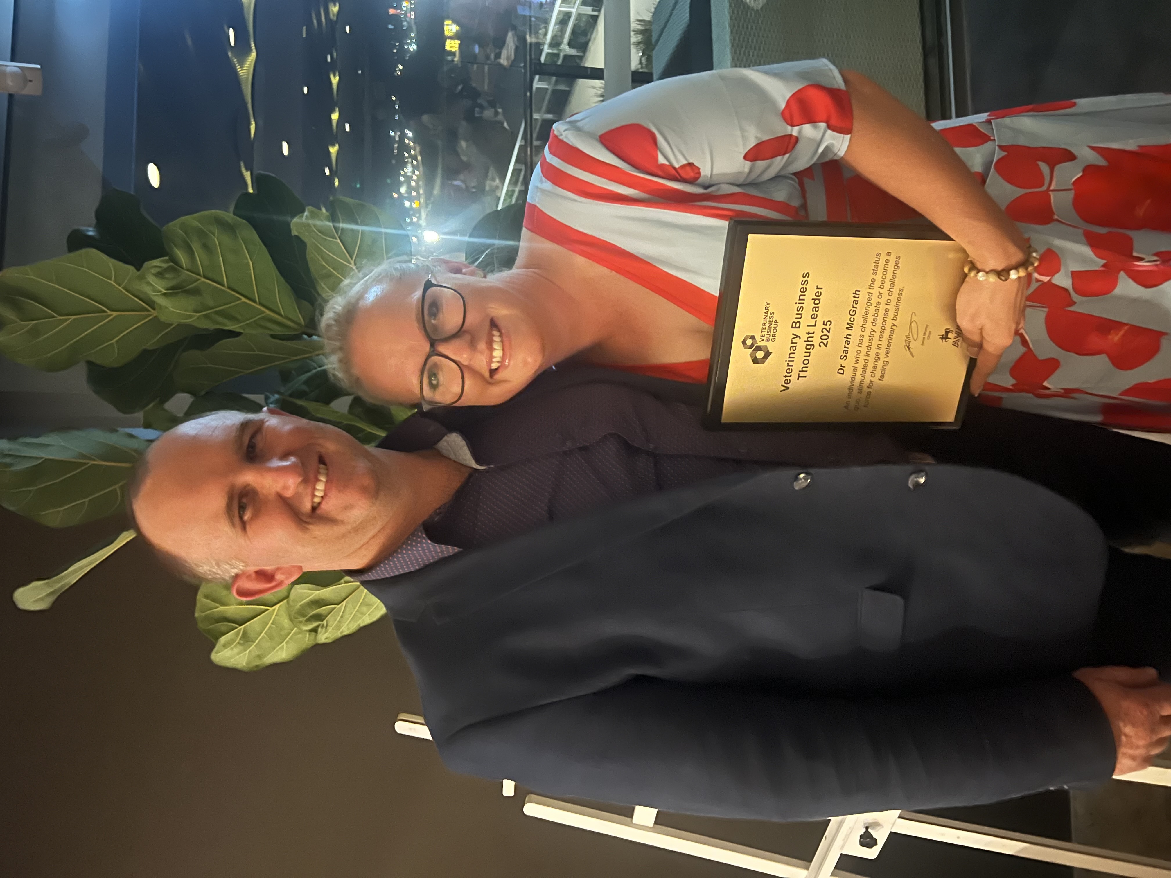 Dr Sarah McGrath, 2025 VBG Thought Leader