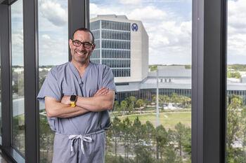 Surgical oncologist Jonathan Zager, MD, is working with cancer centers across the U.S. to train others on the percutaneous hepatic perfusion procedure to make it more readily available for patients.