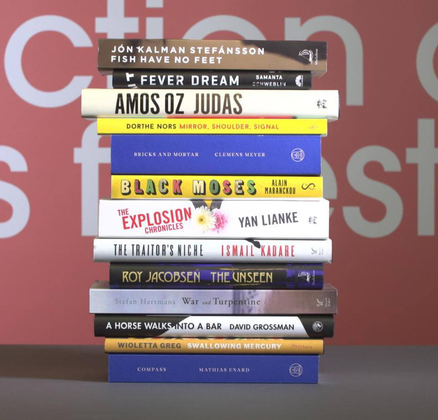 stack of books