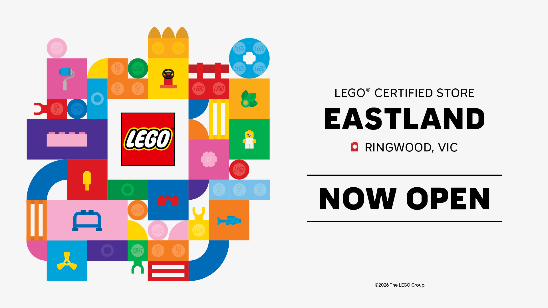 LEGO Now Open