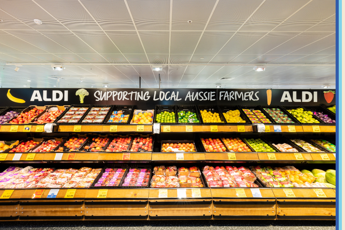 Aldi fruit aisle