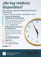 GP unavailable? - A3 poster