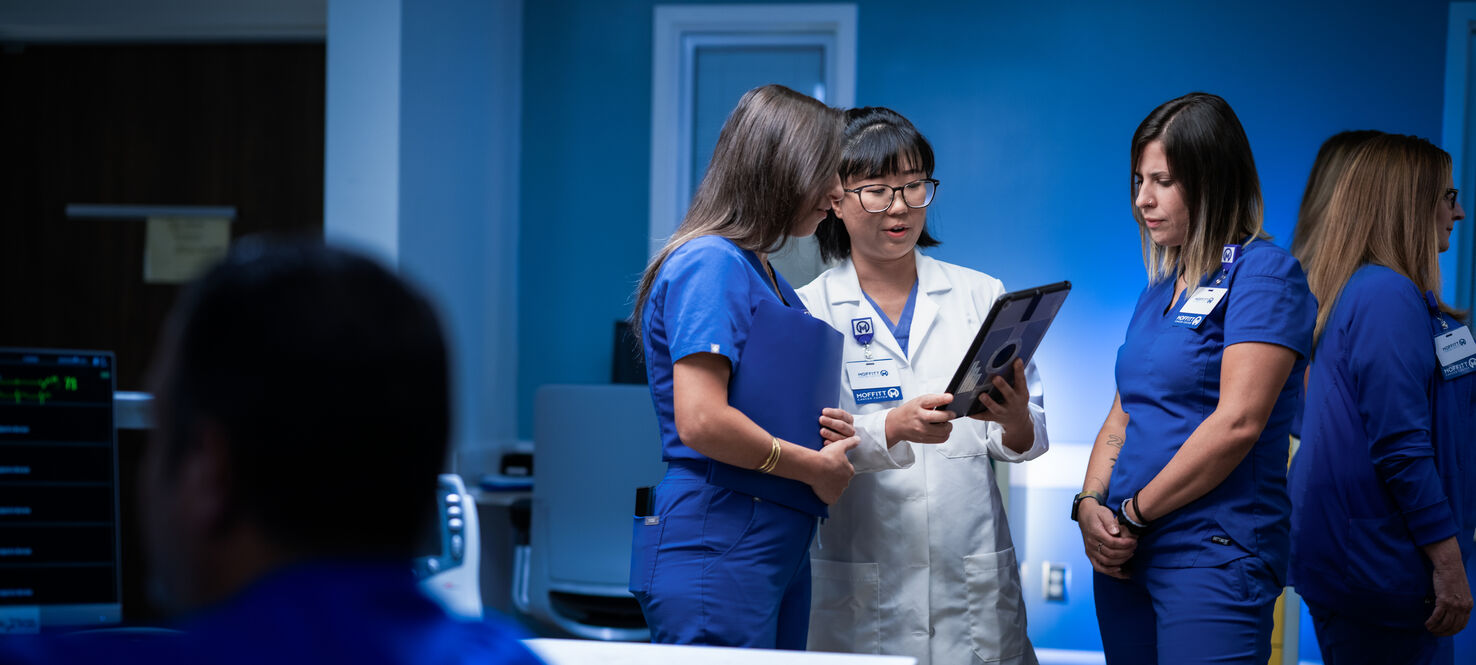 Dr. Alice Yu collaborates with nurses