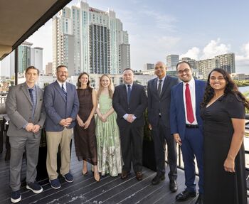 2026 graduating Complex General Surgical Oncology fellows with program leadership