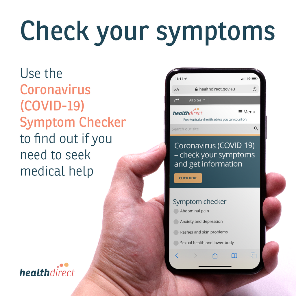healthdirect COVID-19 Symptom Checker