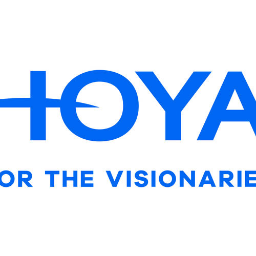 Modré logo HOYA Vision Care