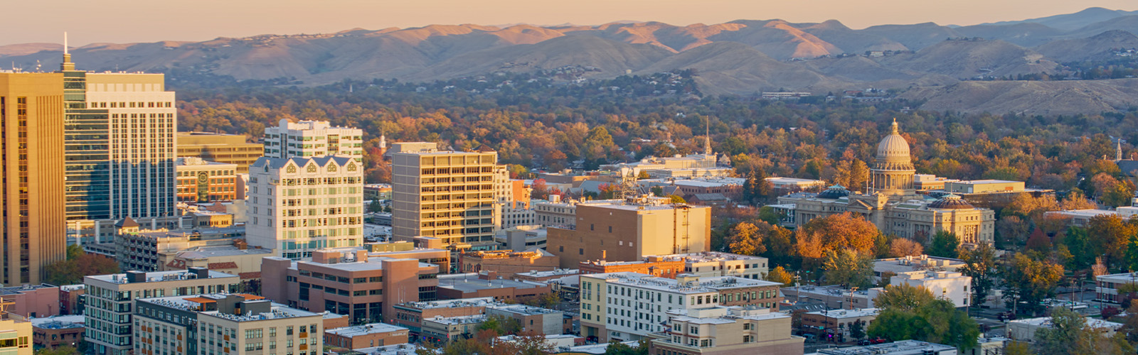 A view of an Idaho skyline