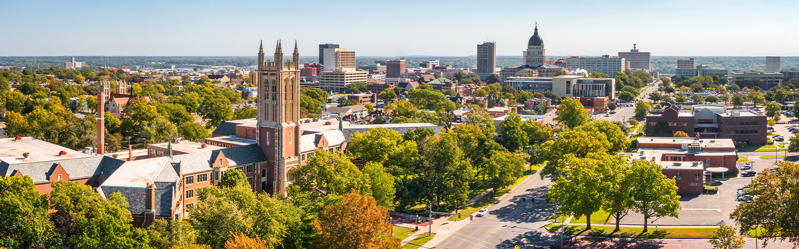 A view of a Kansas skyline