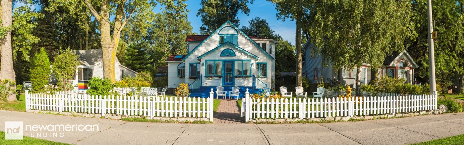 A row of houses