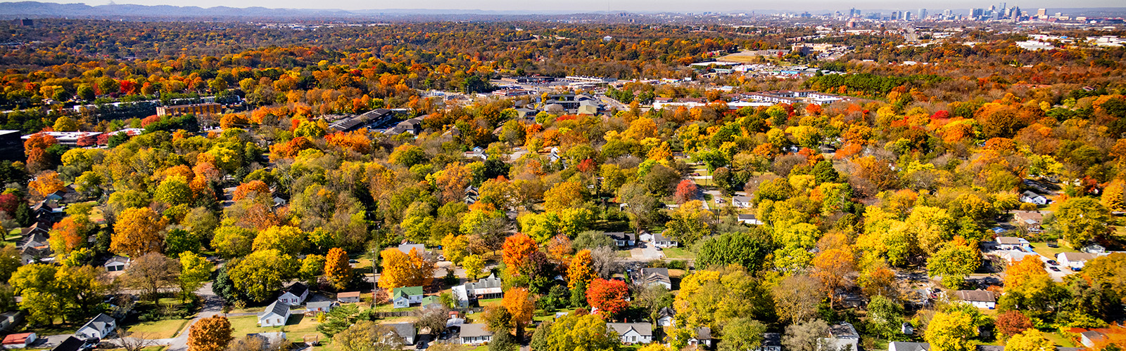 View of city in Tennessee.