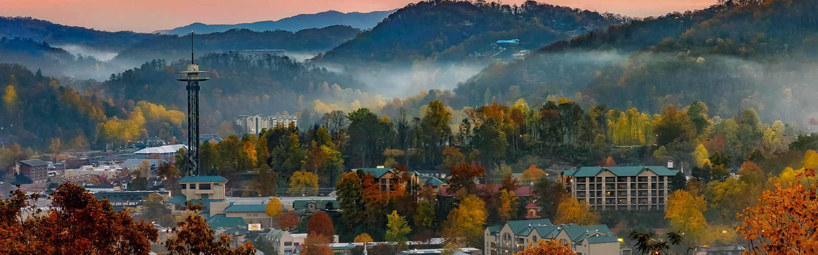 A view of a Tennessee skyline