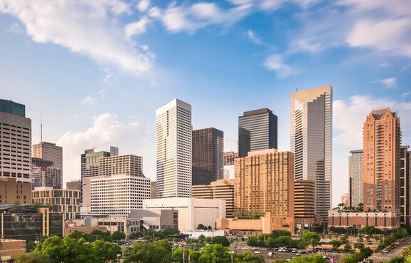 Downtown Houston skyline