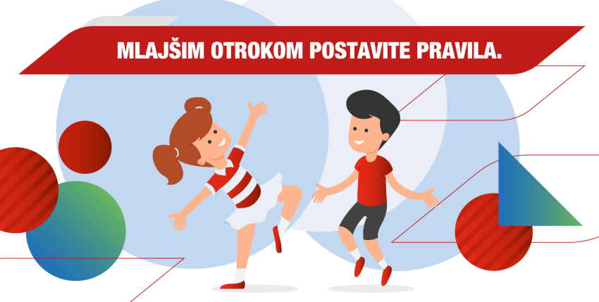 Infografika: Mlajšim otrokom postavite pravila za vedenje v kuhinji