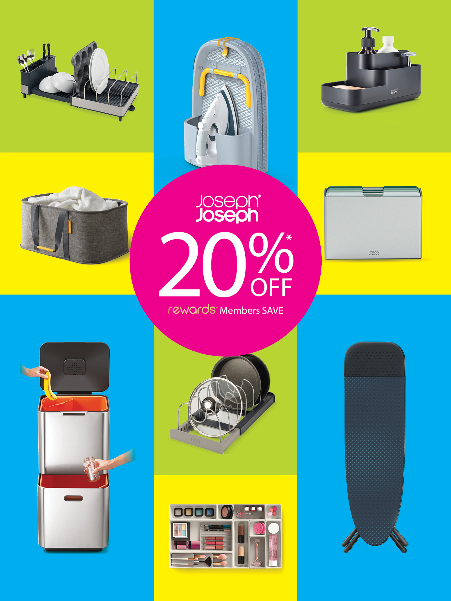 Howards Storage Members Save 20% on Joseph Joseph