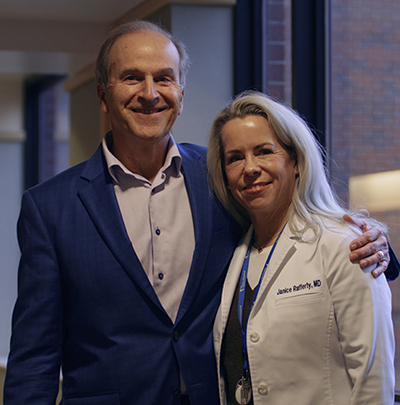 Dr. Michael Jennings and Dr. Janice Rafferty