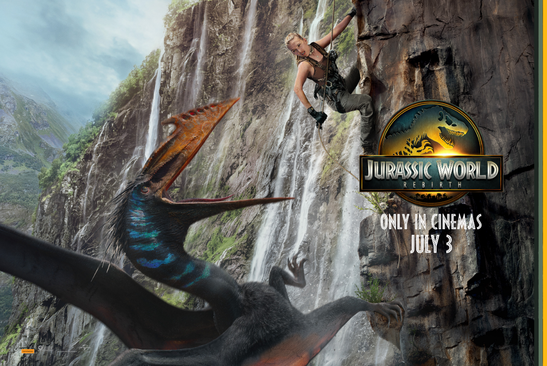 Jurassic World Rebirth movie poster