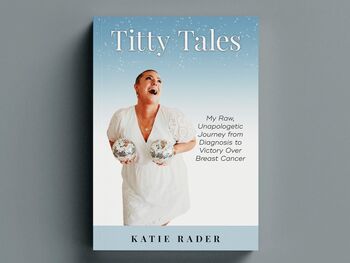 Katie Rader celebrates new book about her breast cancer journey