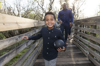 Kendrix Jones and his family.