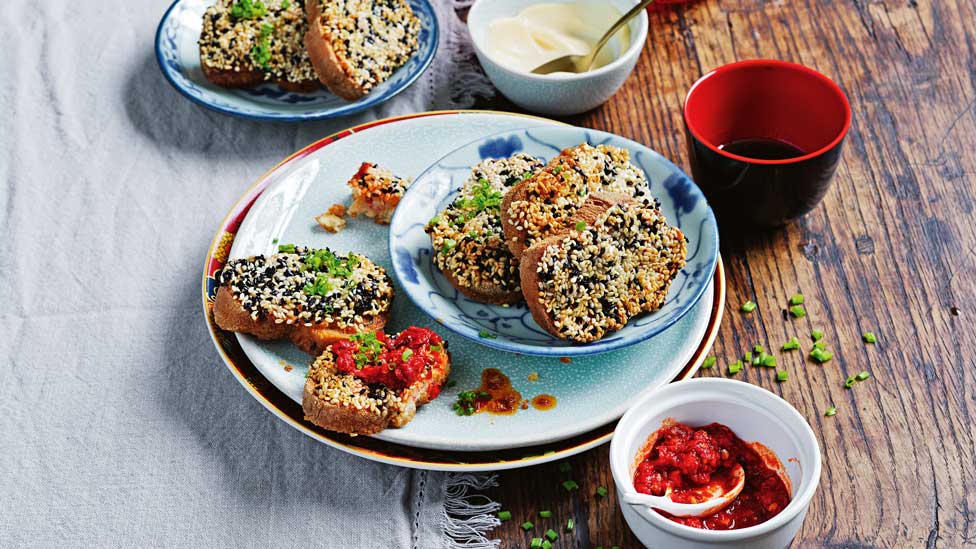 Sesame Prawn Toast