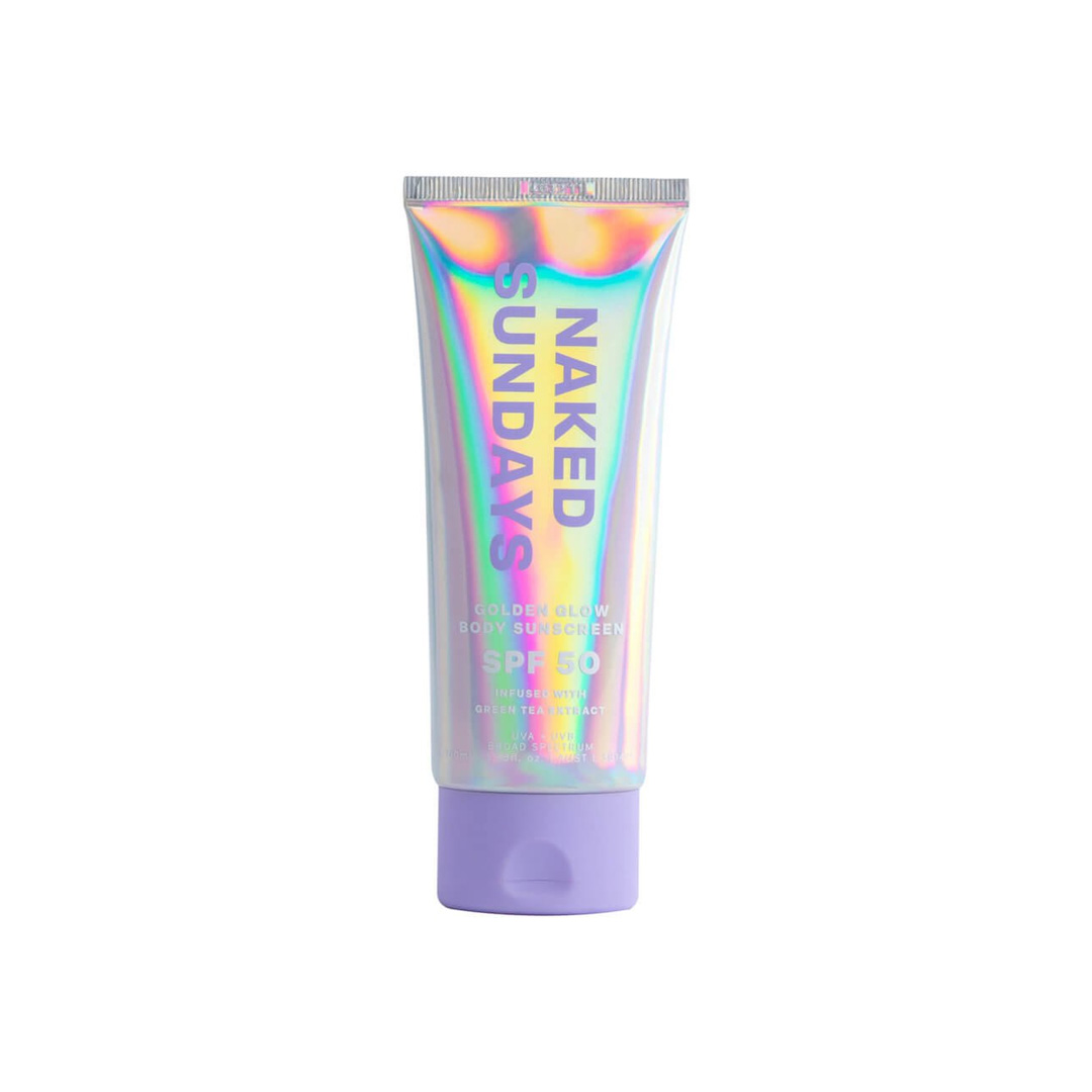 MECCA MAXIMA - NAKED SUNDAYS GOLDEN GLOW BODY SUNSCREEN SPF50