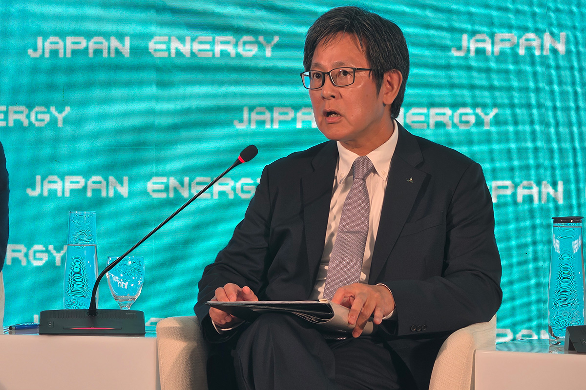MHI’s Takehiko Kikuchi spoke about Asia’s energy security at the recent Gastech event in Thailand