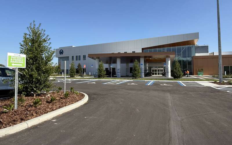 November 2025 photo tour of the construction progress at Moffitt Speros Outpatient Center