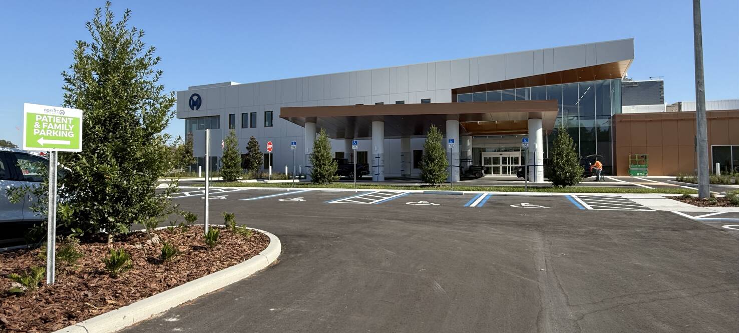 November 2025 photo tour of the construction progress at Moffitt Speros Outpatient Center