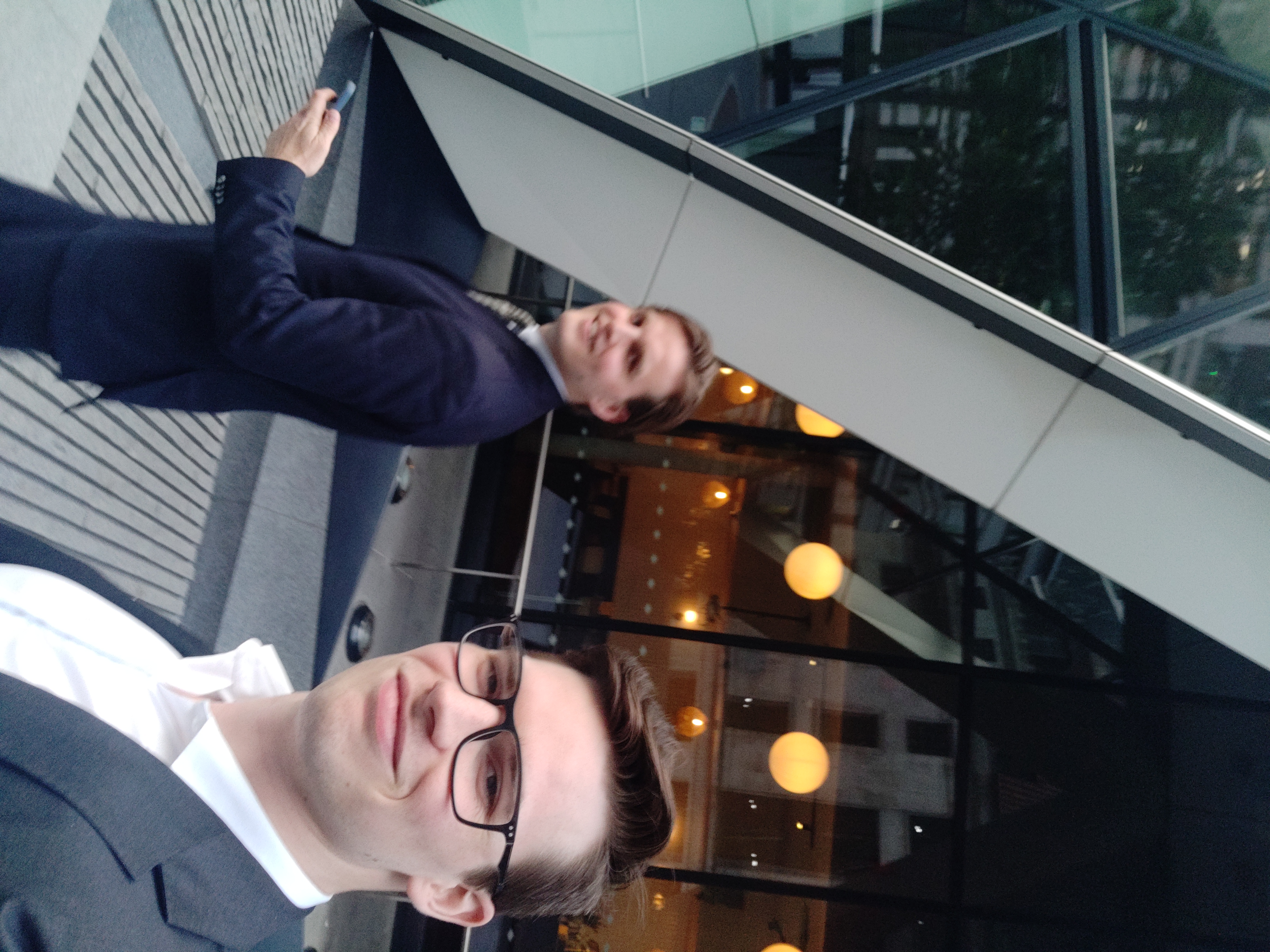 Jacob Lindgren och Nils Hartvig 