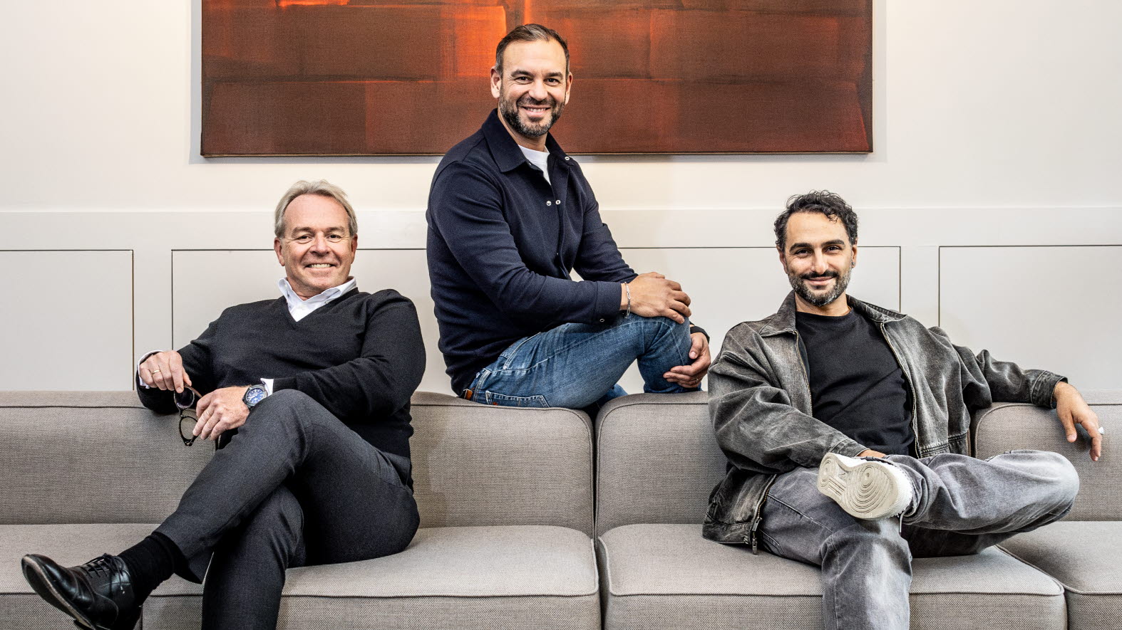 William Paus, Andreas Grape och Ash Pournouri