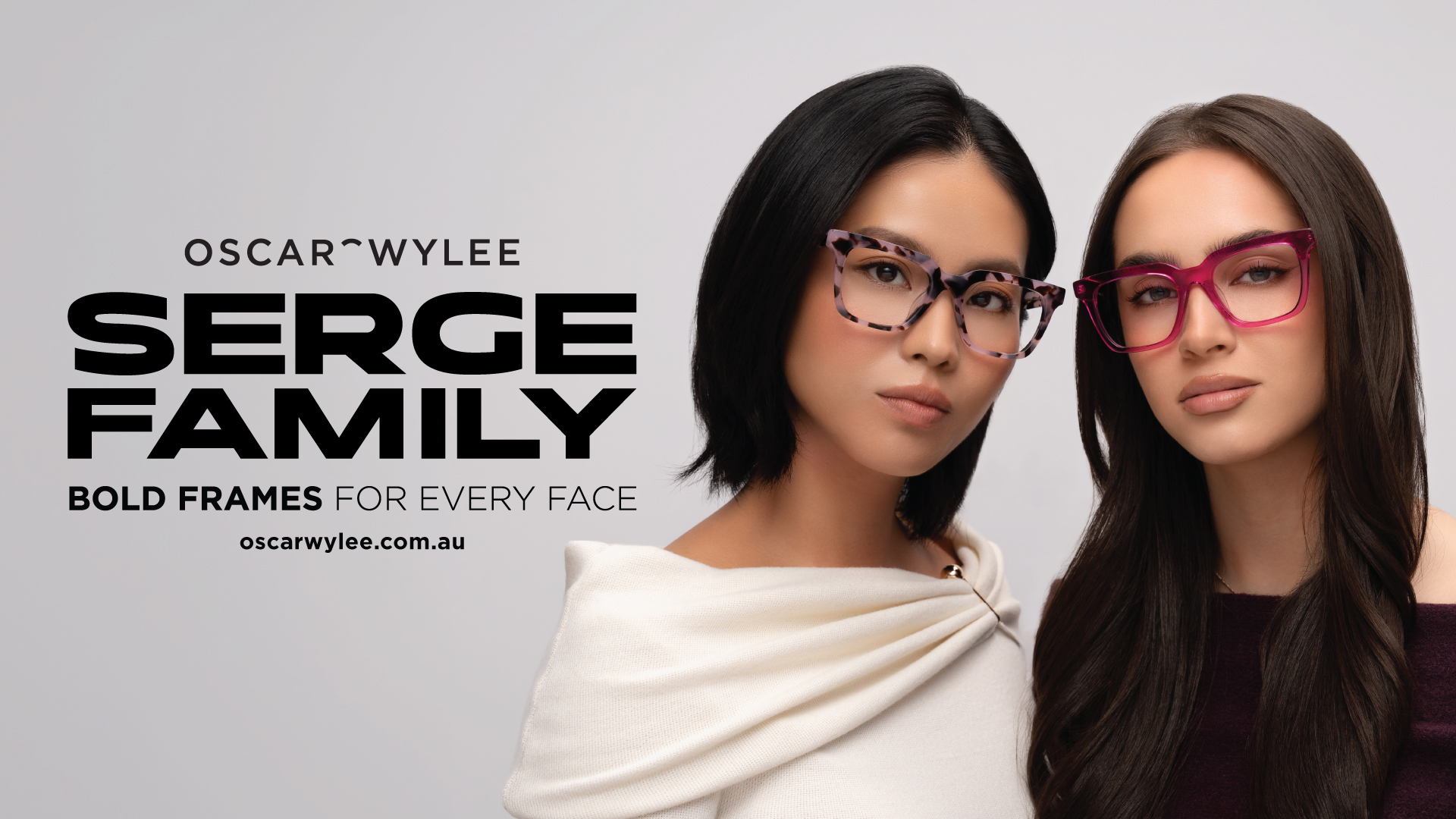 two women wearing Serge glasses
