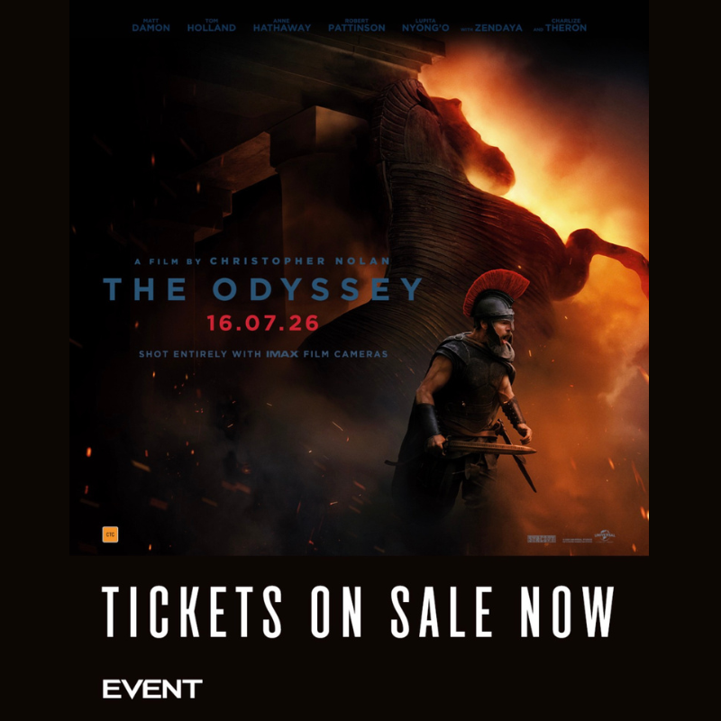 Tickets on sale now for The Odyssey at Event Cinemas