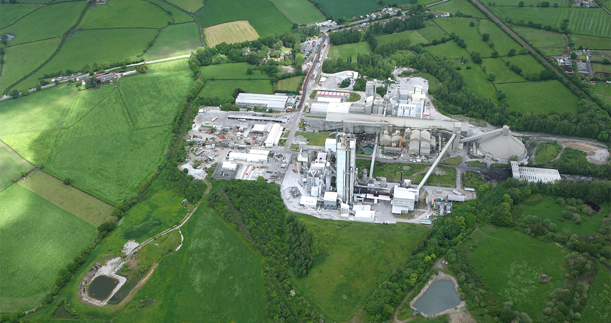 Padeswood cement works in Wales could become one of the first CCUS facilities in the UK