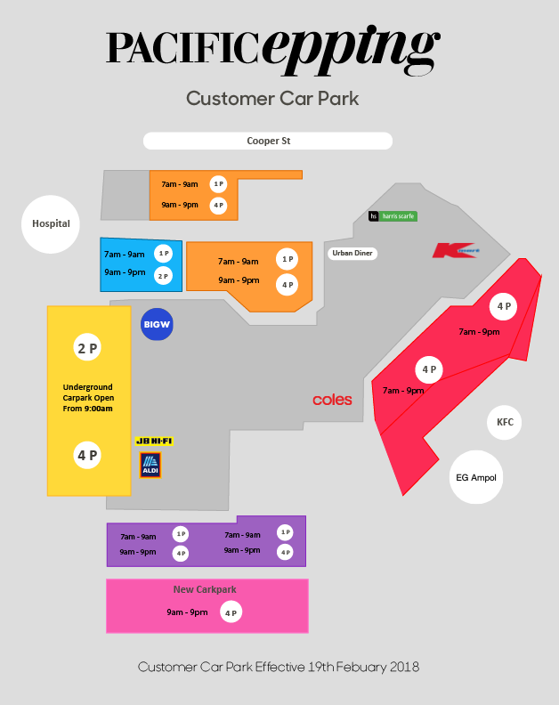 Parking map
