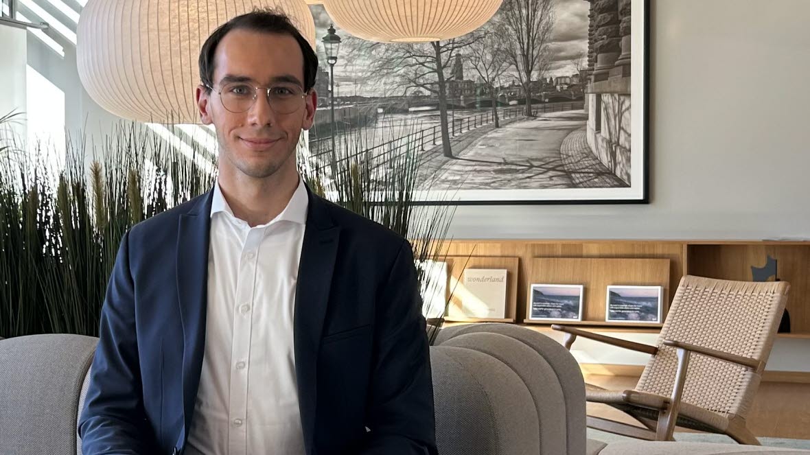 Patrick Mercz in unserem Frankfurter Office