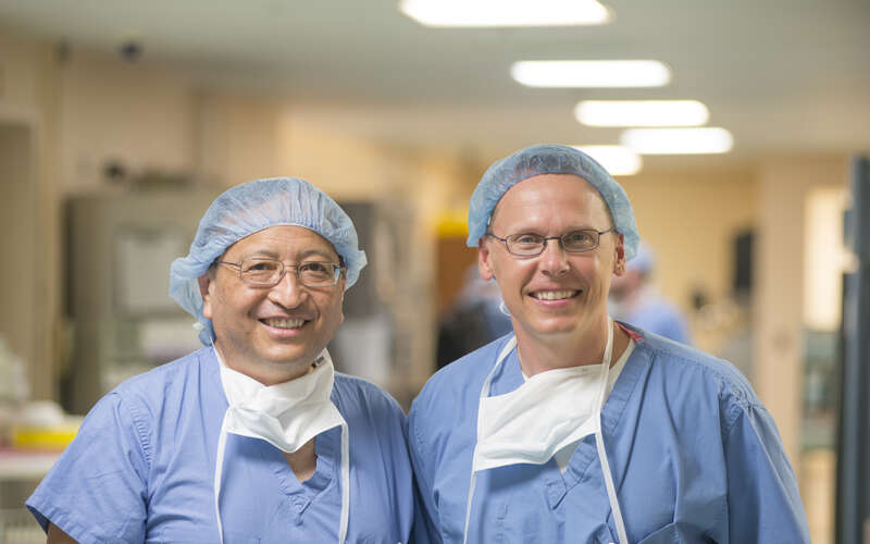 Drs. Julio Pow-Sang and Wade Sexton