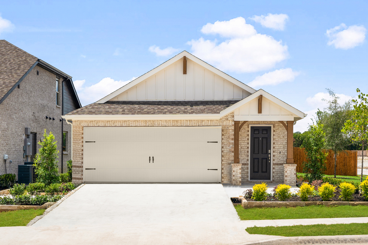 brick and stone home exterior