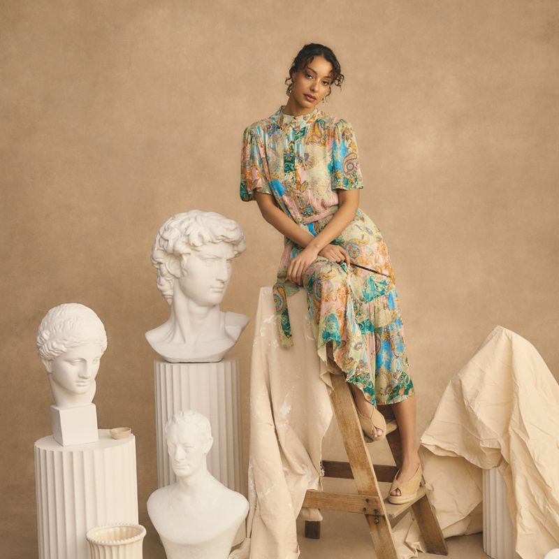Women's Clothing, Blue Illusion