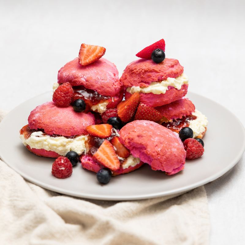 Mothers Day Recipe, Pink Lemonade Scones