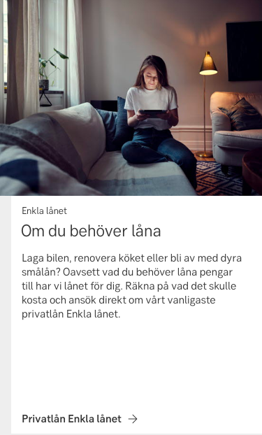 Content to the right (mobile)