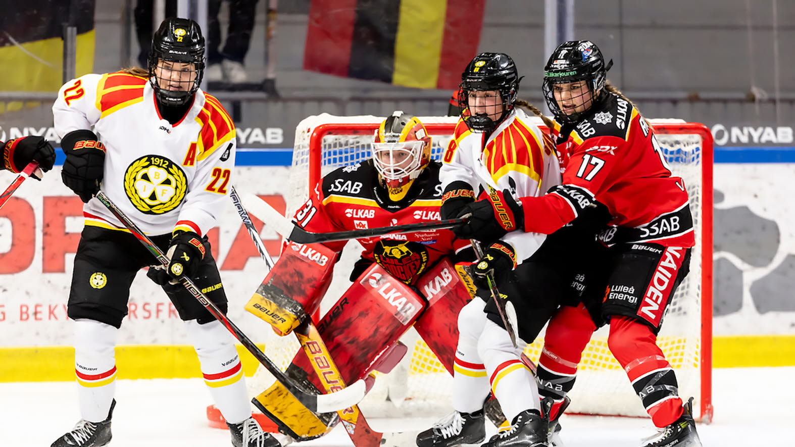 Matchbild från SDHL